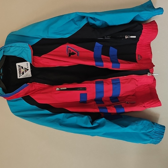 Vintage 80s Head Tyrolia‎ Windbreaker Jacket XL - Picture 5 of 6